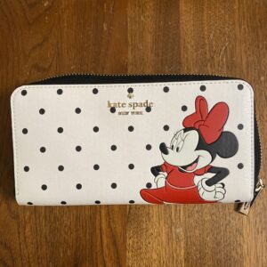 KS - Disney x Katespade long Wallet - multi