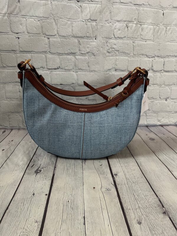 Fossil - SHAE SMALL HOBO - Denim