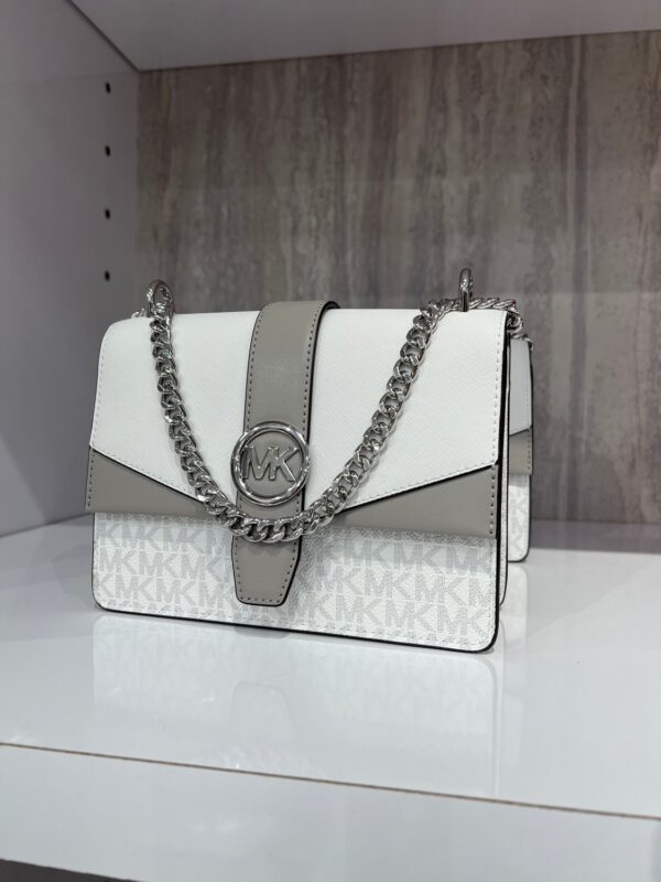 MK - GREENWICH SM FLAP XBODY - optic white
