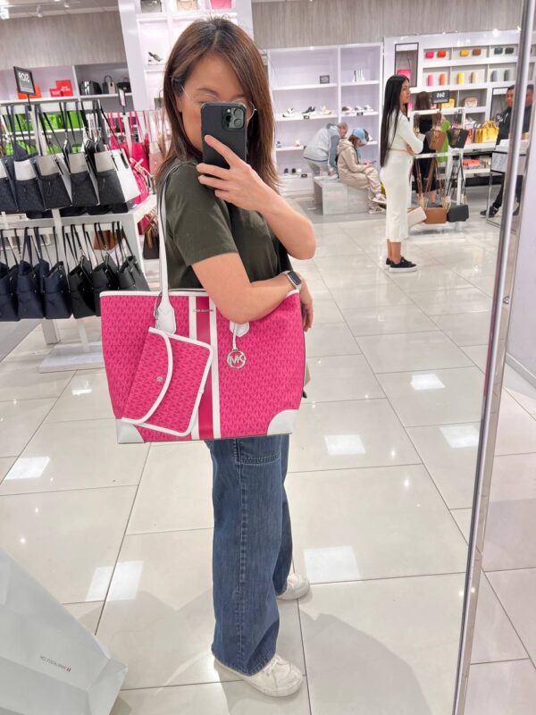 mk - Eva large tote - dragonfruit