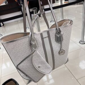 MK - Eva large tote - optic white