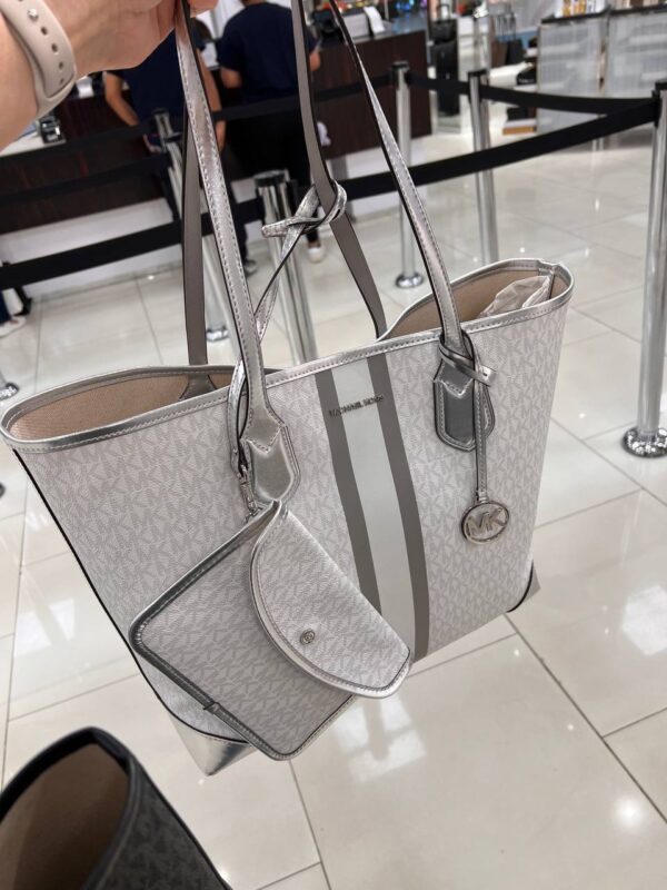 MK - Eva large tote - optic white