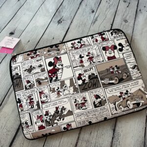 KS - Minnie X Katespade computer sleeve - black multi
