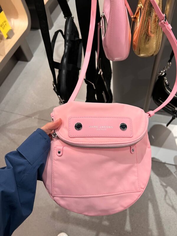 MJ - Preppy Nylon Bag Small - bubblegum