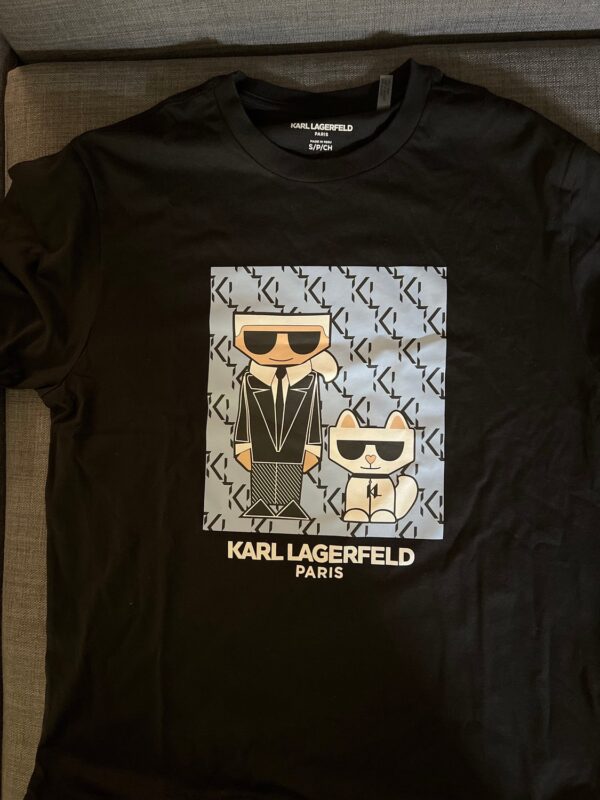 Karl Lagerfled - Kocktail Man TShirt - black