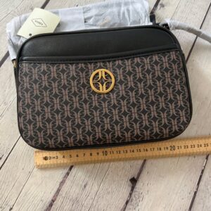 FO - Brennon Camera Bag Print - black brown