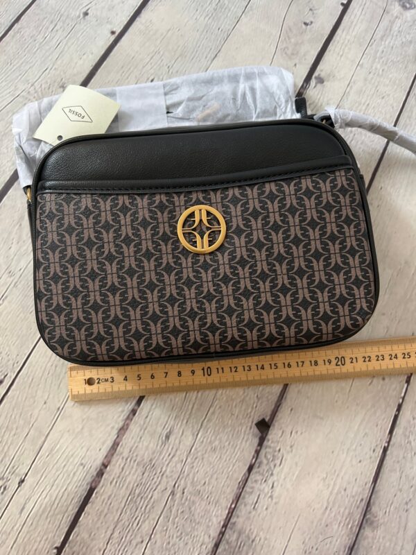 FO - Brennon Camera Bag Print - black brown