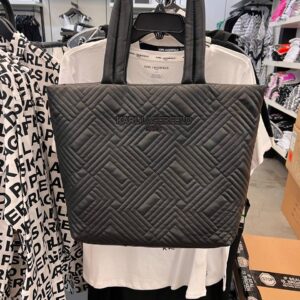 Karl Lagerfled - VOYAGE TOTE. - black