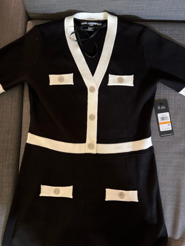 Karl Lagerfled - woman dress - black