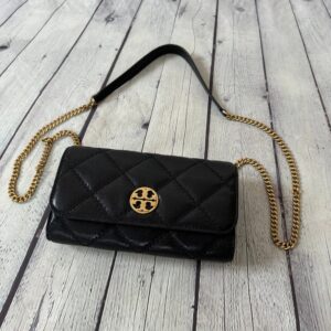 TB - Willa Chain Crossbody Wallet - black