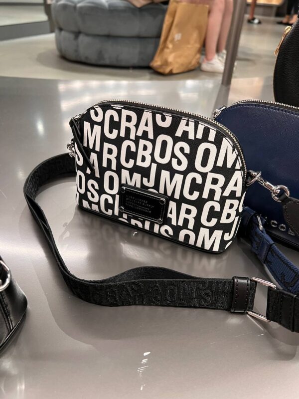 Dome crossbody - 005  BlackWhite