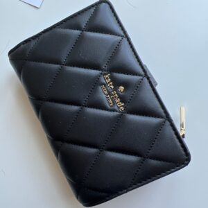 KS - Carey Smooth Quilted Medium wallet - black