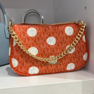 MK - carmen small pouch crossbody - Red Clay